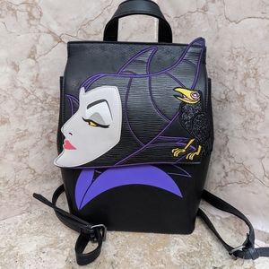 VHTF Danielle Nicole mini backpack Maleficent & Diablo NWT